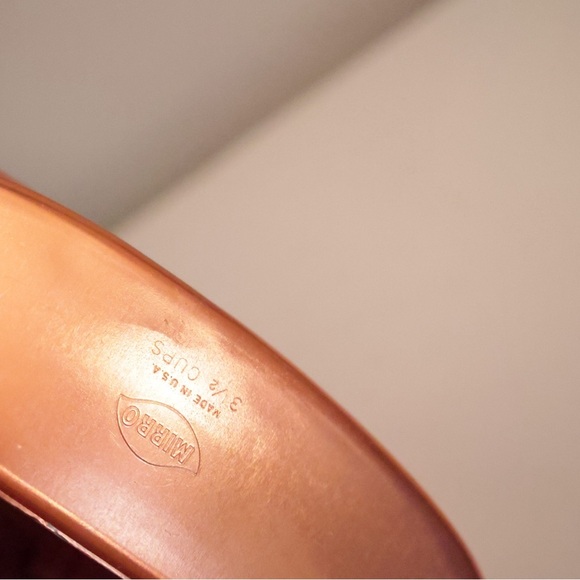 Vintage Copper Jello Mould Wall Decor Farmhouse Decor Kitschy Kitchen Fruit bask - Picture 3 of 4